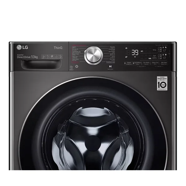 LG เครื่องซักผ้า ฝาหน้า รุ่น FV1413S2BA ซัก 13 กก. สีดำโลหะ | AI DD ezDispense แอลจี image 6 LG เครื่องซักผ้า ฝาหน้า รุ่น FV1413S2BA ซัก 13 กก. สีดำโลหะ | AI DD ezDispense แอลจี image 6