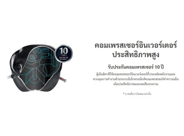 Hitachi ตู้เย็น Side by Side รุ่น HRSN9552DDXTH 525 ลิตร (18.5 คิว) สี Dark Inox | Inverter Dual Eco Thermo-Sensors ฮิตาชิ image 11