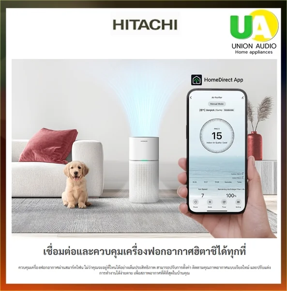 Hitachi เครื่องฟอกอากาศ รุ่น TZ50WO ฮิตาชิ image 6 Hitachi เครื่องฟอกอากาศ รุ่น TZ50WO ฮิตาชิ image 6