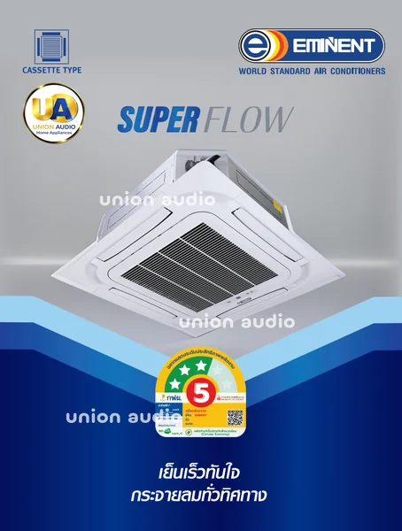 Eminent แอร์ตั้งแขวน Super Koom 12,500-64,416 BTU | Inverter เบอร์ 5 อิมิเน้น image 4