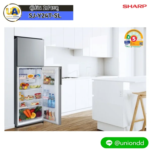 สินค้าขายดีชุดเข้าคอนโด สินค้าดังนี้ 1. Sharp ตู้เย็น 2 ประตู รุ่น SJ-Y24T 7.9 คิว / 2. Sharp เครื่องซักผ้า ฝาหน้า รุ่น ES-F75XKS 7.5 กก. / 3. SHARP LED GOOGLE TV 4K 43 นิ้ว รุ่น 4T-C43HJ6000X / 4. Sharp ไมโครเวฟ รุ่น R-2121FG-K 20 ลิตร ไร้จานหมุน / 5. Sh image 1 สินค้าขายดีชุดเข้าคอนโด สินค้าดังนี้ 1. Sharp ตู้เย็น 2 ประตู รุ่น SJ-Y24T 7.9 คิว / 2. Sharp เครื่องซักผ้า ฝาหน้า รุ่น ES-F75XKS 7.5 กก. / 3. SHARP LED GOOGLE TV 4K 43 นิ้ว รุ่น 4T-C43HJ6000X / 4. Sharp ไมโครเวฟ รุ่น R-2121FG-K 20 ลิตร ไร้จานหมุน / 5. Sh image 1