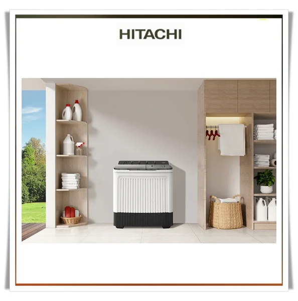 Hitachi เครื่องซักผ้า 2 ถัง รุ่น LTT-16JWT 16 กก. ฮิตาชิ image 2 Hitachi เครื่องซักผ้า 2 ถัง รุ่น LTT-16JWT 16 กก. ฮิตาชิ image 2