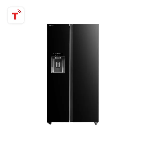 Toshiba ตู้เย็น Side by Side รุ่น GR-RS755WIA 20 คิว โตชิบา image 2 Toshiba ตู้เย็น Side by Side รุ่น GR-RS755WIA 20 คิว โตชิบา image 2