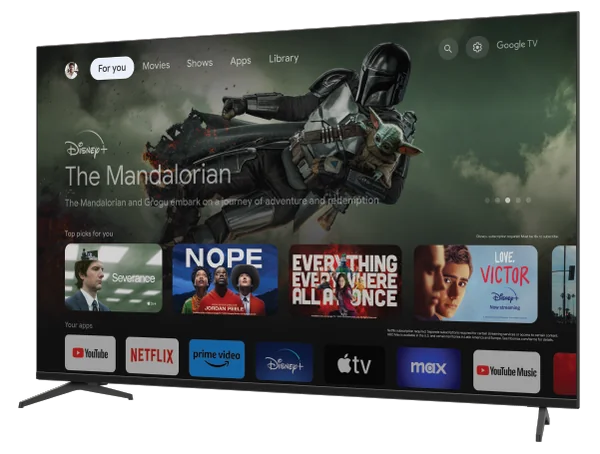 Sharp ทีวี LED 4K 55 นิ้ว รุ่น 4T-C55FJ1X Google TV ชาร์ป image 4 Sharp ทีวี LED 4K 55 นิ้ว รุ่น 4T-C55FJ1X Google TV ชาร์ป image 4