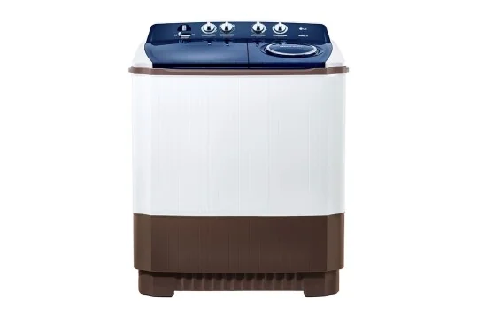 LG เครื่องซักผ้า 2 ถัง รุ่น TT12WARG ซัก 12 กก. ปั่นหมาด 10 กก. สีเทา | จานซัก Roller Jet มี Wind Jet Dry แอลจี image 2
