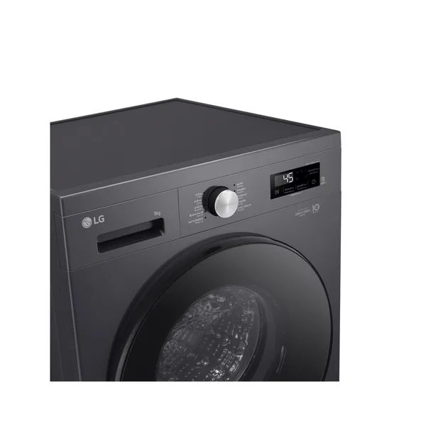 LG เครื่องซักผ้า ฝาหน้า รุ่น FB1209S5M 9 กก. สีดำ | Inverter Direct Drive มอเตอร์ต่อตรง แอลจี image 8