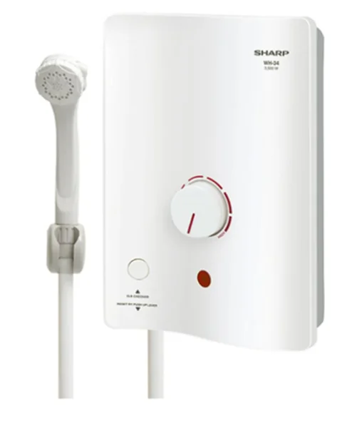 Sharp เครื่องทำน้ำอุ่น รุ่น WH-34 3,500 วัตต์ ชาร์ป image 6 Sharp เครื่องทำน้ำอุ่น รุ่น WH-34 3,500 วัตต์ ชาร์ป image 6