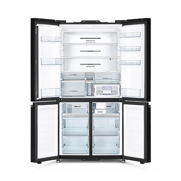 Hitachi ตู้เย็น 4 ประตู French Bottom Freezer รุ่น R-WB640VFX 20.1 คิว ฮิตาชิ image 4 Hitachi ตู้เย็น 4 ประตู French Bottom Freezer รุ่น R-WB640VFX 20.1 คิว ฮิตาชิ image 4