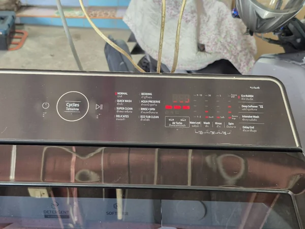 Samsung เครื่องซักผ้า ฝาบน รุ่น WA15CG5441BYST 15 กก. ซัมซุง image 14 Samsung เครื่องซักผ้า ฝาบน รุ่น WA15CG5441BYST 15 กก. ซัมซุง image 14