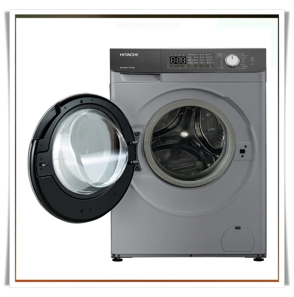 Hitachi เครื่องซักผ้า ฝาหน้า รุ่น BD-1054HVOS 10.5 กก. | Inverter ฮิตาชิ image 4 Hitachi เครื่องซักผ้า ฝาหน้า รุ่น BD-1054HVOS 10.5 กก. | Inverter ฮิตาชิ image 4