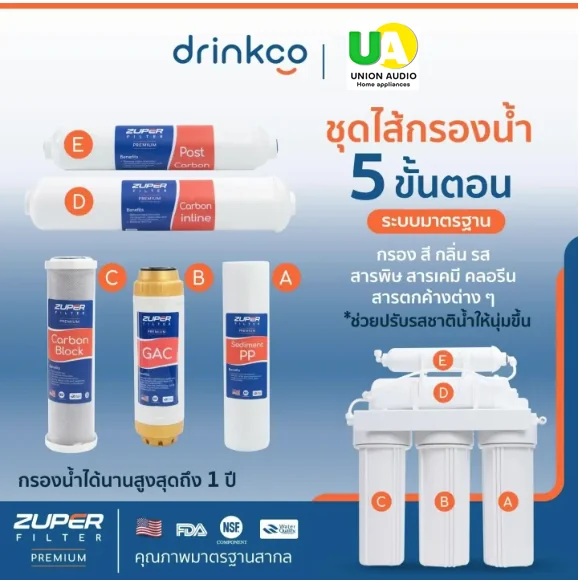 Drinkco เครื่องกรองน้ำ image 2 Drinkco เครื่องกรองน้ำ image 2