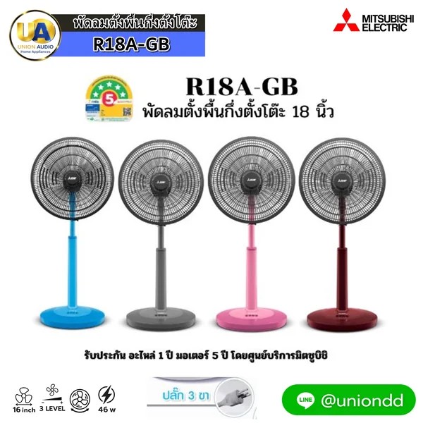 Mitsubishi พัดลมตั้งพื้น มิตซูบิชิ image 1 Mitsubishi พัดลมตั้งพื้น มิตซูบิชิ image 1