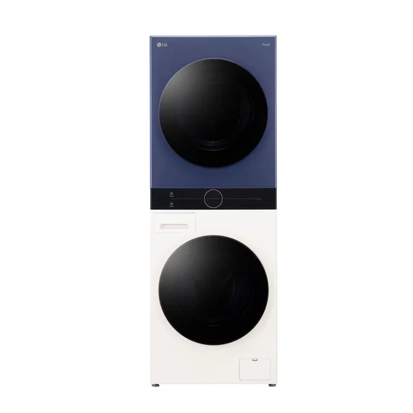 LG เครื่องซักอบผ้า WashTower ฝาหน้า รุ่น WT1410NHEN ซัก 14 กก./อบ 10 กก. สีน้ำเงิน-เบจ | AI DD ระบบอบ Heat Pump แอลจี image 2 LG เครื่องซักอบผ้า WashTower ฝาหน้า รุ่น WT1410NHEN ซัก 14 กก./อบ 10 กก. สีน้ำเงิน-เบจ | AI DD ระบบอบ Heat Pump แอลจี image 2