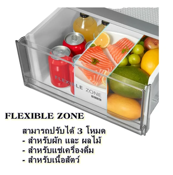 Toshiba ตู้เย็น 4 ประตู รุ่น GR-RF677WI 18.2 คิว สี Morandi Grey โตชิบา image 6 Toshiba ตู้เย็น 4 ประตู รุ่น GR-RF677WI 18.2 คิว สี Morandi Grey โตชิบา image 6